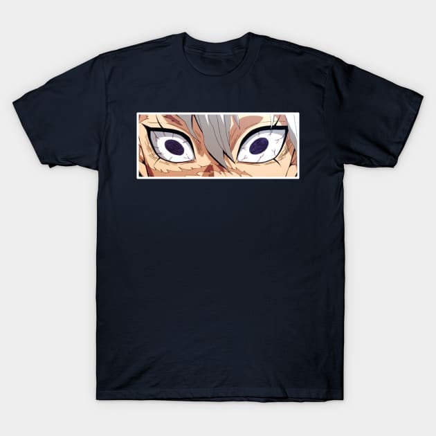 Demon Slayer - Sanemi Shinazugawa (Wind Hashira) T-Shirt by Scruffy Designs